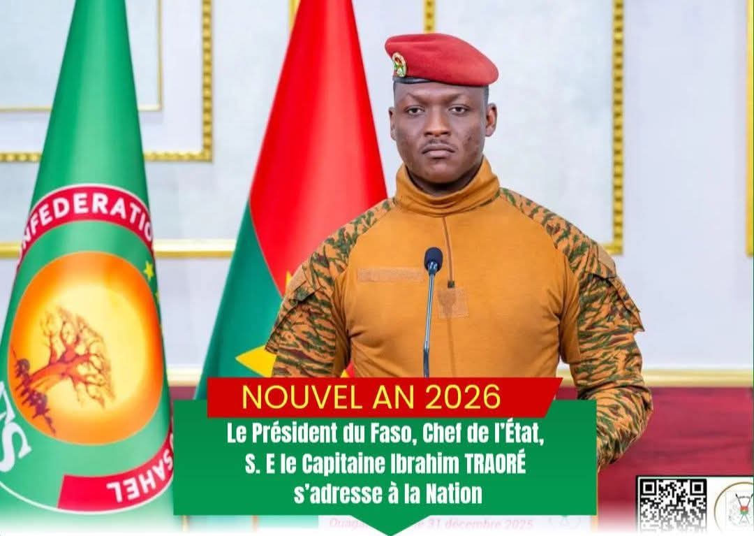 Burkina Faso : Le Capitaine Ibrahim Traoré trace les sillons d'un État souverain pour 2026